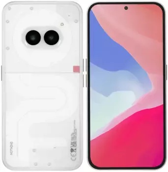 Смартфон Nothing Phone 2a, 6.7" 2412x1084 AMOLED, MediaTek Dimensity 7200 Pro, 8Gb RAM, 128Gb, 3G/4G/5G, NFC, Wi-Fi, BT, 2xCam, 2-Sim, 5000 мАч, USB Type-C, Android 13, белый (A10400063)