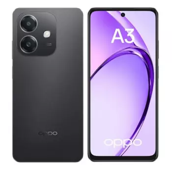 Смартфон OPPO A3, 6.67" 1604x720 IPS, Qualcomm Snapdragon 6s 4G Gen 1, 6Gb RAM, 256Gb, 3G/4G, NFC, Wi-Fi, BT, 2xCam, 2-Sim, 5100 мАч, USB Type-C, Android 14, черный