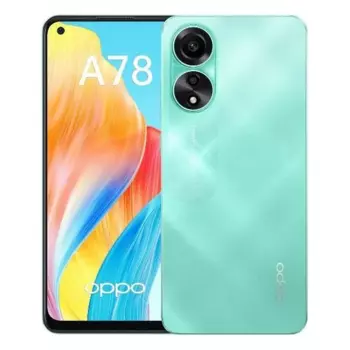 Смартфон OPPO A78, 6.43" 1080x2400 AMOLED, Qualcomm Snapdragon 680, 8Gb RAM, 128Gb, 3G/4G, NFC, Wi-Fi, BT, 2xCam, 2-Sim, 5000 мАч, USB Type-C, Android 13, зеленый