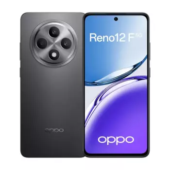 Смартфон OPPO Reno12 F 5G, 6.67" 2400x1080 AMOLED, MediaTek Dimensity 6300, 8Gb RAM, 256Gb, 3G/4G/5G, Wi-Fi, BT, 3xCam, 2-Sim, 5000 мАч, USB Type-C, Android 14, серый