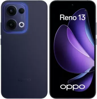Смартфон OPPO Reno13, 6.59" 2760x1256 AMOLED, MediaTek Dimensity 8350, 12Gb RAM, 512Gb, 3G/4G/5G, NFC, Wi-Fi, BT, 3xCam, 2-Sim, 5.6 А·ч, USB Type-C, Android 15, синий