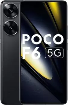 Смартфон POCO F6, 6.67" 2712x1220 AMOLED, Qualcomm Snapdragon 8s Gen 3, 8Gb RAM, 256Gb, 3G/4G/5G, NFC, Wi-Fi, BT, 2xCam, 2-Sim, 5000 мАч, USB Type-C, Android 14, черный (56291)