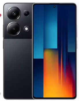 Смартфон POCO M6 Pro, 6.67" 2400x1080 AMOLED, MediaTek Helio G99 Ultra, 8Gb RAM, 256Gb, 3G/4G, NFC, Wi-Fi, BT, 3xCam, 2-Sim, 5000 мАч, USB Type-C, Android 13, черный (53041/MZB0G1ORU)