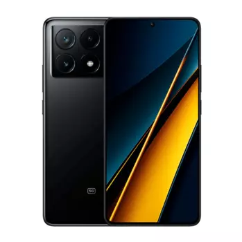 Смартфон POCO X6 Pro 5G, 6.67" 2712x1220 AMOLED, MediaTek Dimensity 8300 Ultra, 8Gb RAM, 256Gb, 3G/4G/5G, NFC, Wi-Fi, BT, 3xCam, 2-Sim, 5000 мАч, USB Type-C, Android 13, черный (51678)