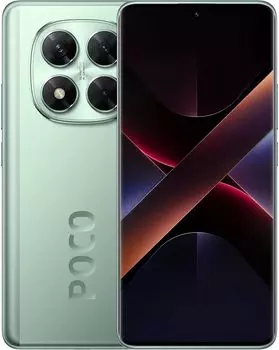 Смартфон POCO X7 5G, 6.67" 2712x1220 AMOLED, MediaTek Dimensity 7300, 8Gb RAM, 256Gb, 3G/4G/5G, NFC, Wi-Fi, BT, 3xCam, 2-Sim, 5.11 А·ч, USB Type-C, Android 14, зеленый (MZB0IR7RU/61073)