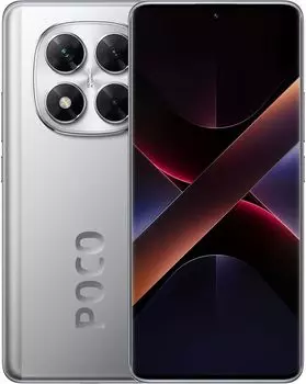 Смартфон POCO X7 5G, 6.67" 2712x1220 AMOLED, MediaTek Dimensity 7300, 8Gb RAM, 256Gb, 3G/4G/5G, NFC, Wi-Fi, BT, 3xCam, 2-Sim, 5.11 А·ч, USB Type-C, Android 14, серебристый (MZB0IQ9RU/61039)