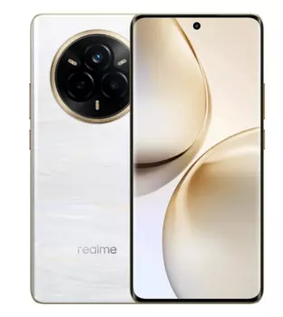 Смартфон Realme 14 Pro, 6.77" 2392x1080 AMOLED, MediaTek Dimensity 7300, 12Gb RAM, 512Gb, 3G/4G/5G, NFC, Wi-Fi, BT, 2xCam, 2-Sim, 6000 мАч, USB Type-C, Android 15, белый (6941764454125)