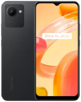 Смартфон Realme C30, 6.5" 720x1600 IPS, Unisoc T612, 4Gb RAM, 64Gb, 3G/4G, Wi-Fi, BT, Cam, 2-Sim, 5000 мА⋅ч, Micro-USB, Android 11, черный (RMX3581)