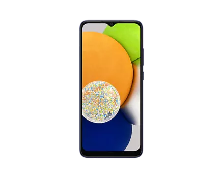 Смартфон Samsung Galaxy A03, 6.5" 720x1600 PLS, Unisoc Tiger T606, 4Gb RAM, 64Gb, 3G/4G, Wi-Fi, BT, 2xCam, 2-Sim, 5000mAh, Micro-USB, Android 11, синий (SM-A035FZBGSKZ)