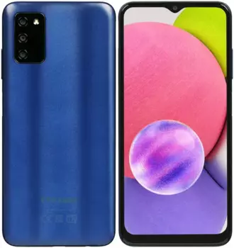 Смартфон Samsung Galaxy A03s, 6.5" 720x1600 TN, MediaTek Helio P35, 4Gb RAM, 64Gb, 3G/4G, Wi-Fi, BT, 3xCam, 2-Sim, 5000mAh, USB Type-C, Android 11, синий (SM-A037FZBGMEA)
