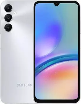 Смартфон Samsung Galaxy A05s, 6.7" 2400x1080 PLS, Qualcomm Snapdragon 680, 6Gb RAM, 128Gb, 3G/4G, Wi-Fi, BT, 3xCam, 2-Sim, 5000 мАч, USB Type-C, Android 13, серебристый (SM-A057FZSHMEA)