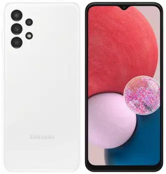 Смартфон Samsung Galaxy A13, 6.6" 1080x2408 PLS, MediaTek Helio G80, 4Gb RAM, 128Gb, 3G/4G, NFC, Wi-Fi, BT, 4xCam, 2-Sim, 5000 мА⋅ч, USB Type-C, Android 11, белый (SM-A137FZWHMEB)
