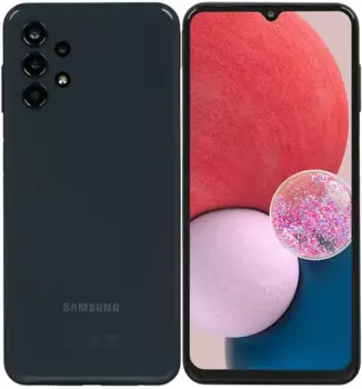 Смартфон Samsung Galaxy A13, 6.6" 1080x2408 PLS, Samsung Exynos 850, 4Gb RAM, 128Gb, 3G/4G, NFC, Wi-Fi, BT, 4xCam, 2-Sim, 5000mAh, USB Type-C, Android 12, черный (SM-A137FZKHMEB)