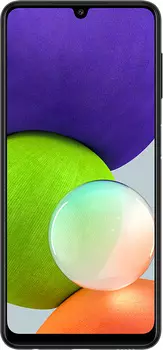 Смартфон Samsung Galaxy A22, 6.4" 720x1600 Super AMOLED, MediaTek Helio G80, 4Gb RAM, 128Gb, 3G/4G, NFC, Wi-Fi, BT, 4xCam, 2-Sim, 5000mAh, USB Type-C, Android 11, черный (SM-A225FZKGCAU)