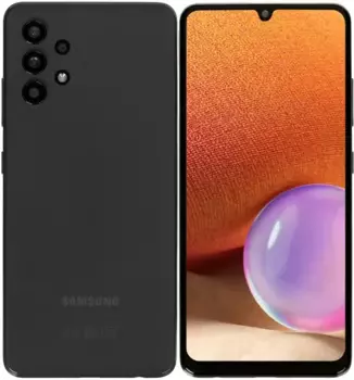 Смартфон Samsung Galaxy A32, 6.4" 1080x2400 Super AMOLED, MediaTek Helio G80, 6Gb RAM, 128Gb, 3G/4G, NFC, Wi-Fi, BT, 4xCam, 2-Sim, 5000mAh, USB Type-C, Android 11, черный (SM-A325FZKGCAU)
