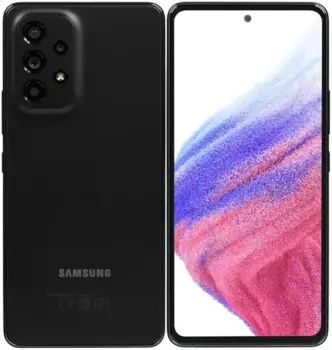 Смартфон Samsung Galaxy A53 5G, 6.5" 1080x2400 Super AMOLED, Samsung Exynos 1280, 8Gb RAM, 128Gb, 3G/4G/5G, NFC, Wi-Fi, BT, 4xCam, 2-Sim, 5000mAh, USB Type-C, Android 12, черный (SM-A536EZKGMEA)