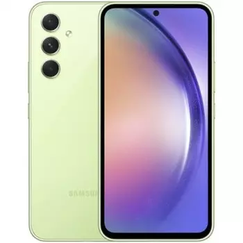 Смартфон Samsung Galaxy A54 5G, 6.4" 1080x2340 Super AMOLED, Samsung Exynos 1380, 8Gb RAM, 256Gb, 3G/4G/5G, NFC, Wi-Fi, BT, 3xCam, 2-Sim, 5000 мАч, USB Type-C, Android 13, зеленый (SM-A546ELGDCAU)