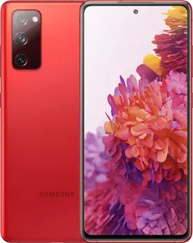 Смартфон Samsung Galaxy S20 FE, 6.5" 2400x1080 Super AMOLED, Qualcomm Snapdragon 865, 6Gb RAM, 128Gb, 3G/4G, NFC, Wi-Fi, BT, 3xCam, 2-Sim, 4500mAh, USB Type-C, Android 10, красный (SM-G780GZRMSER)