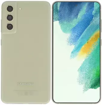 Смартфон Samsung Galaxy S21 FE, 6.4" 2340x1080 Dynamic AMOLED 2X, Qualcomm Snapdragon 888, 8Gb RAM, 128Gb, 3G/4G/5G, NFC, Wi-Fi, BT, 3xCam, 2-Sim, 4500 мАч, USB Type-C, Android 12, зеленый (SM-G990B2/DS)