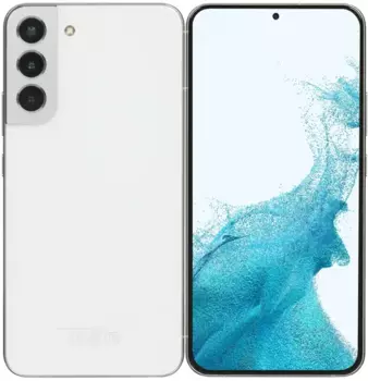 Смартфон Samsung Galaxy S22+, 6.6" 1080x2340 Dynamic AMOLED 2X, Samsung Exynos 2200, 8Gb RAM, 128Gb, 3G/4G/5G, NFC, Wi-Fi, BT, 3xCam, 2-Sim, 4500mAh, USB Type-C, Android 12, белый (SM-S906BZWDSKZ)