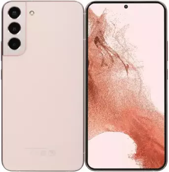 Смартфон Samsung Galaxy S22+, 6.6" 1080x2340 Dynamic AMOLED 2X, Samsung Exynos 2200, 8Gb RAM, 256Gb, 3G/4G/5G, NFC, Wi-Fi, BT, 3xCam, 2-Sim, 4500mAh, USB Type-C, Android 12, розовое золото (SM-S906BIDGSKZ)