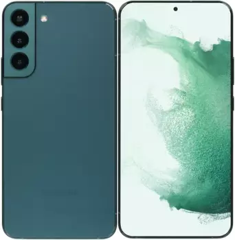 Смартфон Samsung Galaxy S22+, 6.6" 1080x2340 Dynamic AMOLED 2X, Samsung Exynos 2200, 8Gb RAM, 256Gb, 3G/4G/5G, NFC, Wi-Fi, BT, 3xCam, 2-Sim, 4500mAh, USB Type-C, Android 12, зеленый (SM-S906BZGGSKZ)