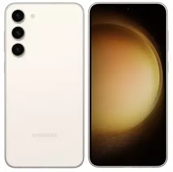 Смартфон Samsung Galaxy S23, 6.1" 1080x2340 Dynamic AMOLED 2X, Qualcomm Snapdragon 8 Gen 2, 8Gb RAM, 256Gb, 3G/4G/5G, NFC, Wi-Fi, BT, 3xCam, 2-Sim, 3900 мАч, USB Type-C, Android 13, бежевый (SM-S911BZEGCAU)