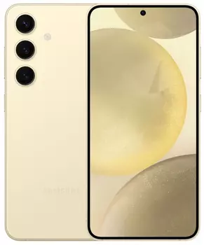 Смартфон Samsung Galaxy S24, 6.2" 2340x1080 Dynamic AMOLED 2X, Samsung Exynos 2400, 8Gb RAM, 256Gb, 3G/4G/5G, NFC, Wi-Fi, BT, 3xCam, 2-Sim, 4000 мАч, USB Type-C, Android 14, желтый (SM-S921BZYGCAU)