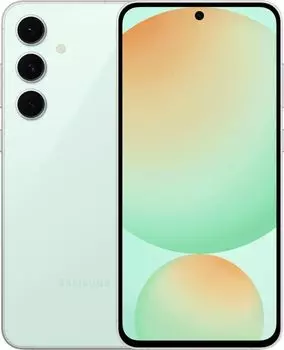 Смартфон Samsung Galaxy S24 FE, 6.7" 2340x1080 AMOLED, Samsung Exynos 2400e, 8Gb RAM, 256Gb, 3G/4G/5G, NFC, Wi-Fi, BT, 3xCam, 2-Sim, 4700 мАч, USB Type-C, Android 14, мятный (SM-S721BLGCCAU)