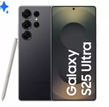 Смартфон Samsung Galaxy S25 Ultra, 6.9" 3120x1440 Dynamic AMOLED 2X, Qualcomm Snapdragon 8 Elite, 12Gb RAM, 1Tb, 3G/4G/5G, NFC, Wi-Fi, BT, 4xCam, 2-Sim, 5000 мАч, USB Type-C, Android 15, черный (SM-S938BZKQCAU)