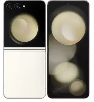 Смартфон Samsung Galaxy Z Flip5, 6.7" 2640x1080 Dynamic AMOLED 2X, Qualcomm Snapdragon 8 Gen 2, 8Gb RAM, 512Gb, 3G/4G/5G, NFC, Wi-Fi, BT, 2xCam, 2-Sim, 3700 мАч, USB Type-C, Android 13, бежевый (SM-F731BZEHCAU)