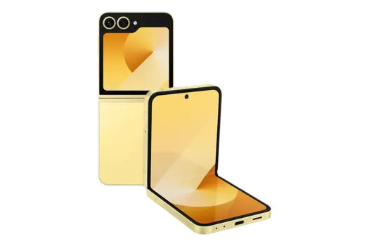Смартфон Samsung Galaxy Z Flip6, 6.7" 2640x1080 Dynamic AMOLED 2X, Qualcomm Snapdragon 8 Gen 3, 12Gb RAM, 256Gb, 3G/4G/5G, NFC, Wi-Fi, BT, 2xCam, 2-Sim, 4000 мАч, USB Type-C, Android 14, желтый (SM-F741BZYGCAU)