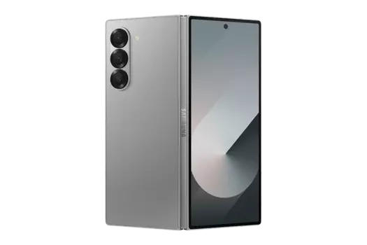 Смартфон Samsung Galaxy Z Fold 6, 7.6" 2160x1856 Dynamic AMOLED 2X, Qualcomm Snapdragon 8 Gen 3, 12Gb RAM, 512Gb, 3G/4G/5G, NFC, Wi-Fi, BT, 3xCam, 2-Sim, 4400 мАч, USB Type-C, Android 14, серый (SM-F956BZSCCAU)