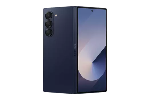 Смартфон Samsung Galaxy Z Fold 6, 7.6" 2160x1856 Dynamic AMOLED 2X, Qualcomm Snapdragon 8 Gen 3, 12Gb RAM, 512Gb, 3G/4G/5G, NFC, Wi-Fi, BT, 3xCam, 2-Sim, 4400 мАч, USB Type-C, Android 14, синий (SM-F956BDBCCAU)