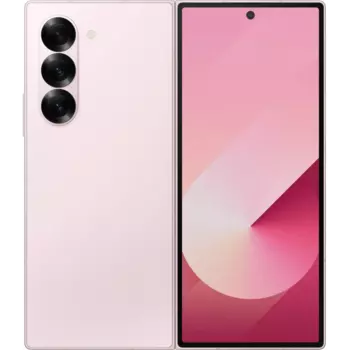 Смартфон Samsung Galaxy Z Fold 6, 7.6" 2160x1856 Dynamic AMOLED 2X, Qualcomm Snapdragon 8 Gen 3, 12Gb RAM, 512Gb, 3G/4G/5G, NFC, Wi-Fi, BT, 3xCam, 2-Sim, 4400 мАч, USB Type-C, Android 14, розовый (SM-F956BLICSKZ)