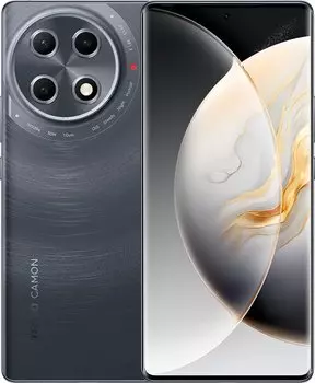 Смартфон Tecno CAMON 30S Pro, 6.78" 2436x1080 AMOLED, MediaTek Helio G100, 8Gb RAM, 256Gb, 3G/4G, NFC, Wi-Fi, BT, 3xCam, 2-Sim, 5000 мАч, USB Type-C, Android 14, серый (TCN-CLA6.8.256.GR)