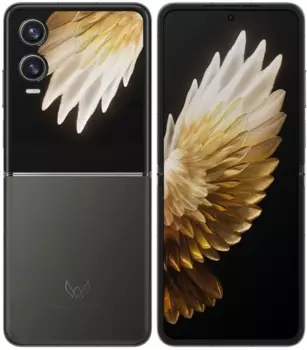 Смартфон Tecno PHANTOM V Flip2, 6.9" 2480x2200 AMOLED, MediaTek Dimensity 8020, 8Gb RAM, 256Gb, 3G/4G/5G, NFC, Wi-Fi, BT, 2xCam, 2-Sim, 4.72 А·ч, USB Type-C, Android 14, серый