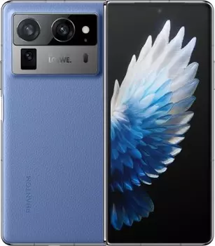 Смартфон Tecno PHANTOM V Fold2, 7.85" 2296x2000 AMOLED, MediaTek Dimensity 9000+, 12Gb RAM, 512Gb, 3G/4G/5G, NFC, Wi-Fi, BT, 3xCam, 2-Sim, 4.86 А·ч, USB Type-C, Android 14, синий (TCN-AE10.512.BL)