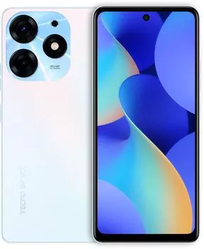 Смартфон Tecno Spark 10 Pro, 6.78" 1080x2460 IPS, MediaTek Helio G88, 8Gb RAM, 256Gb, 3G/4G, NFC, Wi-Fi, BT, 2xCam, 2-Sim, 5000 мАч, USB Type-C, Android 13, белый (TCN-KI78.256.PEWH)