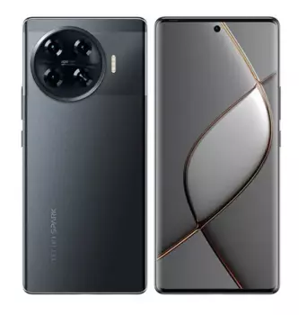Смартфон Tecno SPARK 20 Pro+, 6.78" 2436x1080 AMOLED, MediaTek Helio G99, 8Gb RAM, 256Gb, 3G/4G, NFC, Wi-Fi, BT, 3xCam, 2-Sim, 5000 мАч, USB Type-C, Android 14, черный (KJ7 SPARK 20 Pro+ 8+256 Orbits)