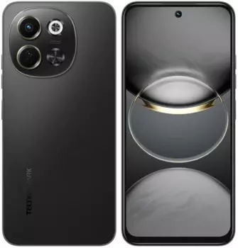 Смартфон Tecno Spark 30 5G, 6.67" 1600x720 IPS, MediaTek Dimensity 6300, 6Gb RAM, 128Gb, 3G/4G/5G, NFC, Wi-Fi, BT, 2xCam, 2-Sim, 5000 мАч, USB Type-C, Android 14, черный