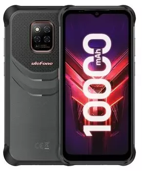 Смартфон Ulefone ARMOR 14 PRO, 6.52" 720x1600 IPS, MediaTek Helio G85, 8Gb RAM, 128Gb, 3G/4G, NFC, Wi-Fi, BT, 3xCam, 2-Sim, 10000 мАч, USB Type-C, Android 12, черный, ударопрочный корпус (ULF-AR14PRO8-BK)