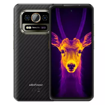Смартфон Ulefone Armor 25T Pro, 6.78" 2460x1080 IPS, MediaTek Dimensity 6300, 6Gb RAM, 256Gb, 3G/4G/5G, NFC, Wi-Fi, BT, 2xCam, 2-Sim, 6.5 А·ч, USB Type-C, Android 14, черный (ULFAR25TP-6256BLK)