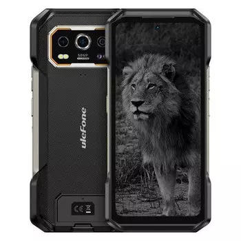 Смартфон Ulefone Armor 27 Pro, 6.78" 2460x1080 IPS, MediaTek Dimensity 6300, 12Gb RAM, 256Gb, 3G/4G/5G, NFC, Wi-Fi, BT, 2xCam, 2-Sim, 10.6 А·ч, USB Type-C, Android 14, черный (ULFAR27P-12256BLK)