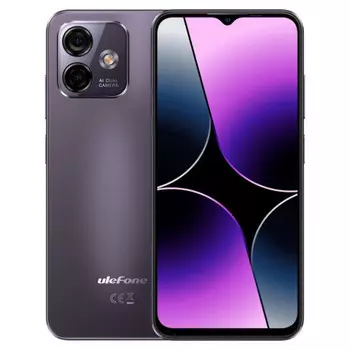 Смартфон Ulefone Note 16 Pro, 6.52" 1600x720 IPS, Unisoc Tiger T606, 8Gb RAM, 128Gb, 3G/4G, Wi-Fi, BT, 2xCam, 2-Sim, 4400 мАч, USB Type-C, Android 13, фиолетовый (6937748735342)