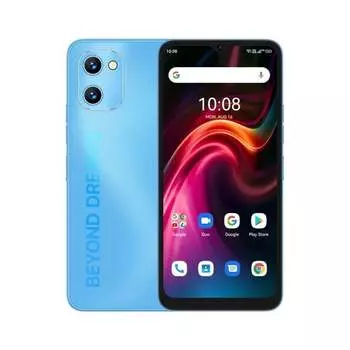 Смартфон UMIDIGI G1 MAX, 6.52" 1600x720 IPS, Unisoc T610, 6Gb RAM, 128Gb, 3G/4G, Wi-Fi, BT, 2xCam, 2-Sim, 5.15 А·ч, USB Type-C, Android 12, синий (C.G1MA-U-J-192-L-Z03)