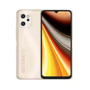 Смартфон UMIDIGI Power 7 Max, 6.7" 1650x720 IPS, Unisoc Tiger T610, 6Gb RAM, 128Gb, 3G/4G, Wi-Fi, BT, 3xCam, 2-Sim, 10000 мАч, USB Type-C, Android 11, золотистый (C.POW7-A-J-192-G-Z03)