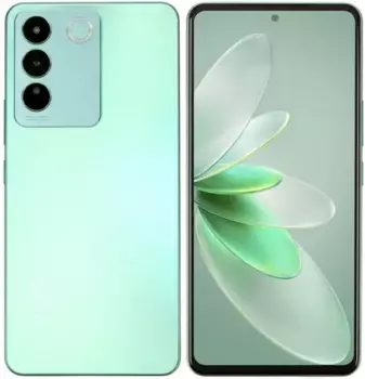 Смартфон Vivo V27e, 6.62" 2400x1080 AMOLED, MediaTek Helio G99, 8Gb RAM, 256Gb, 3G/4G, NFC, Wi-Fi, BT, 3xCam, 2-Sim, 4600 мАч, USB Type-C, Android 13, зеленый