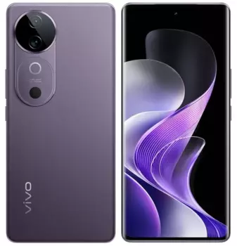 Смартфон Vivo V40, 6.78" 2800x1260 AMOLED, Qualcomm Snapdragon 7 Gen 3, 12Gb RAM, 512Gb, 3G/4G/5G, NFC, Wi-Fi, BT, 2xCam, 2-Sim, 5500 мАч, USB Type-C, Android 14, фиолетовый