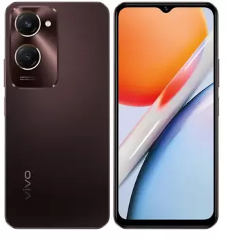 Смартфон Vivo Y18, 6.56" 720x1612 IPS, MediaTek Helio G85, 6Gb RAM, 128Gb, 3G/4G, Wi-Fi, BT, 2xCam, 2-Sim, 5000 мАч, USB Type-C, Android 14, коричневый